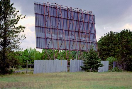 Cinema 2 Drive-In Theatre - Rear Of Screen (newer photo)